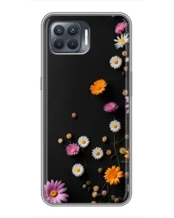 Чехол для OPPO Reno 4 Lite с картинкой «Цветочная композиция» Чехол для OPPO Reno 4 Lite с картинкой «Цветочная композиция»