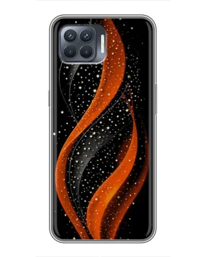 Чехол для OPPO Reno 4 Lite с картинкой «Огненная звездная волна» Чехол для OPPO Reno 4 Lite с картинкой «Огненная звездная волна»