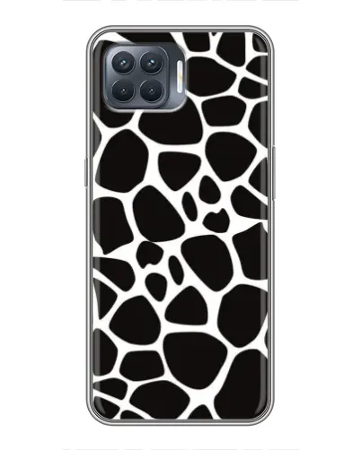 Чехол для OPPO Reno 4 Lite с картинкой «Черно-белый жираф» Чехол для OPPO Reno 4 Lite с картинкой «Черно-белый жираф»