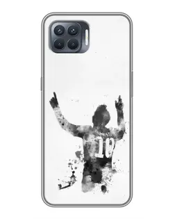 Чохол для OPPO Reno 4 Lite з картинкою «Чорно-білий силует Мессі» Чохол для OPPO Reno 4 Lite з картинкою «Чорно-білий силует Мессі»