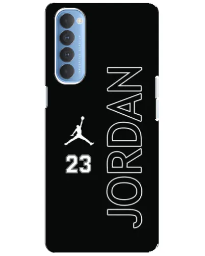 Чехол для OPPO Reno 4 Pro с картинкой «Jordan Vertical»