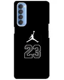 Чехол для OPPO Reno 4 Pro с картинкой «Jordan Flight 23»