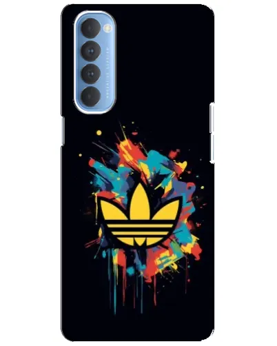 Чехол для OPPO Reno 4 Pro с картинкой «Adidas Splash» Чехол для OPPO Reno 4 Pro с картинкой «Adidas Splash»