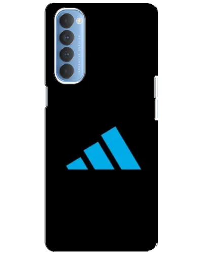 Чехол для OPPO Reno 4 Pro с картинкой «Adidas Cyan Logo» Чехол для OPPO Reno 4 Pro с картинкой «Adidas Cyan Logo»