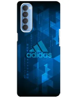 Чехол для OPPO Reno 4 Pro с картинкой «Adidas Sport Art»
