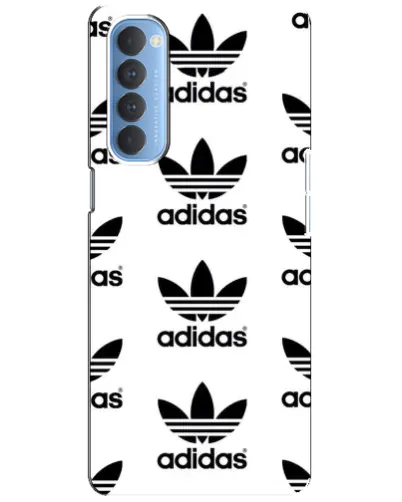 Чехол для OPPO Reno 4 Pro с картинкой «Adidas Pattern» Чехол для OPPO Reno 4 Pro с картинкой «Adidas Pattern»