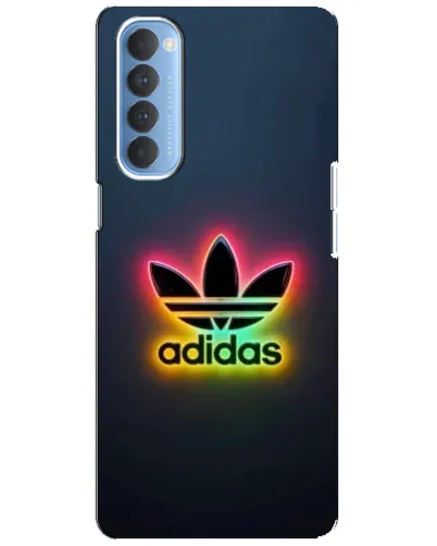 Чехол для OPPO Reno 4 Pro с картинкой «Неоновый Adidas» Чехол для OPPO Reno 4 Pro с картинкой «Неоновый Adidas»