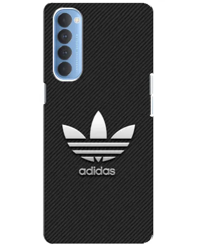 Чехол для OPPO Reno 4 Pro с картинкой «Adidas Карбоновая текстура» Чехол для OPPO Reno 4 Pro с картинкой «Adidas Карбоновая текстура»