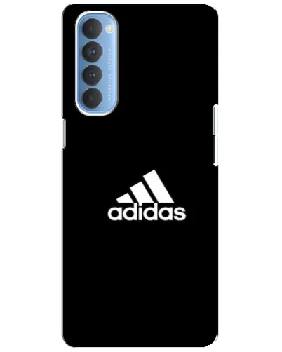 Чехол для OPPO Reno 4 Pro с картинкой «Черная классика Adidas» Чехол для OPPO Reno 4 Pro с картинкой «Черная классика Adidas»