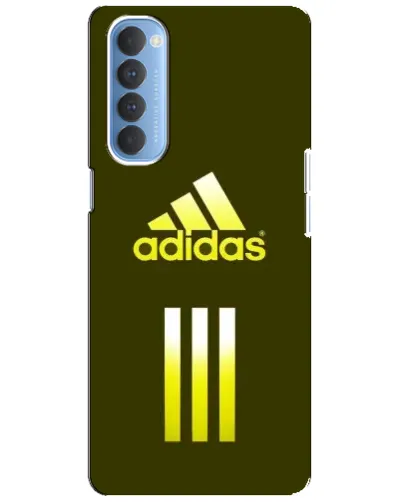 Чехол для OPPO Reno 4 Pro с картинкой «Оливковый градиент Adidas» Чехол для OPPO Reno 4 Pro с картинкой «Оливковый градиент Adidas»
