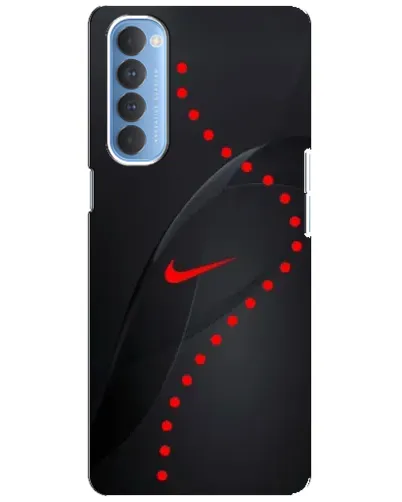 Чехол для OPPO Reno 4 Pro с картинкой «Абстрактный дизайн Nike»