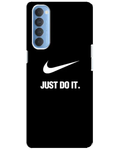Чехол для OPPO Reno 4 Pro с картинкой «Классический принт Nike»