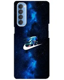 Чехол для OPPO Reno 4 Pro с картинкой «Звездный путь Nike»