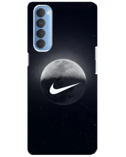 Чехол для OPPO Reno 4 Pro с картинкой «Nike в стиле граффити»
