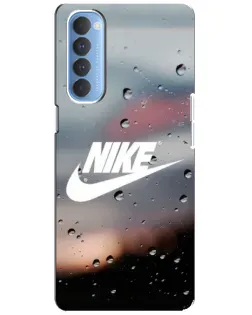 Чехол для OPPO Reno 4 Pro с картинкой «Nike в стиле ретро»