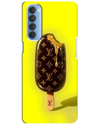 Чехол для OPPO Reno 4 Pro с картинкой «Мороженое от LV» Чехол для OPPO Reno 4 Pro с картинкой «Мороженое от LV»
