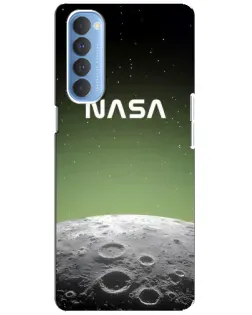Чехол для OPPO Reno 4 Pro с картинкой «NASA — лунный градиент»