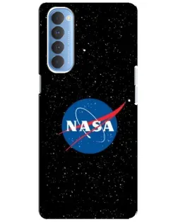 Чехол для OPPO Reno 4 Pro с картинкой «NASA — звездное небо»