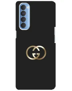 Чехол для OPPO Reno 4 Pro с картинкой «Минимализм Gucci» Чехол для OPPO Reno 4 Pro с картинкой «Минимализм Gucci»