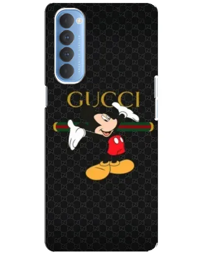 Чехол для OPPO Reno 4 Pro с картинкой «Микки Маус Gucci»