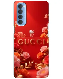 Чехол для OPPO Reno 4 Pro с картинкой «Gucci — золотой сад» Чехол для OPPO Reno 4 Pro с картинкой «Gucci — золотой сад»