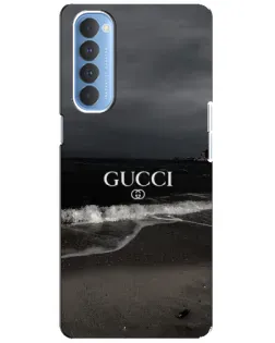 Чехол для OPPO Reno 4 Pro с картинкой «Gucci — морской прибой» Чехол для OPPO Reno 4 Pro с картинкой «Gucci — морской прибой»