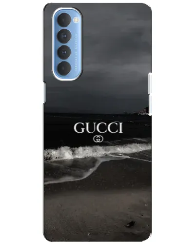 Чехол для OPPO Reno 4 Pro с картинкой «Gucci — морской прибой»