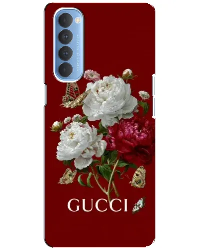 Чехол для OPPO Reno 4 Pro с картинкой «Gucci —  сад»