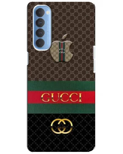 Чехол для OPPO Reno 4 Pro с картинкой «Gucci — брендированный десерт»