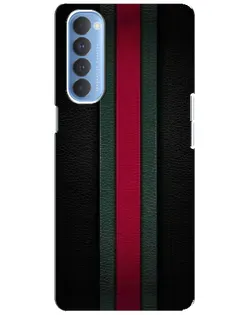 Чехол для OPPO Reno 4 Pro с картинкой «Gucci — неоновая линия» Чехол для OPPO Reno 4 Pro с картинкой «Gucci — неоновая линия»