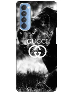 Чехол для OPPO Reno 4 Pro с картинкой «Gucci — дикая природа» Чехол для OPPO Reno 4 Pro с картинкой «Gucci — дикая природа»