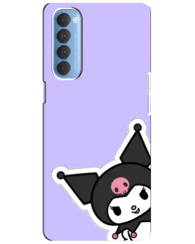 Чехол для OPPO Reno 4 Pro с картинкой «Забавная Kuromi»