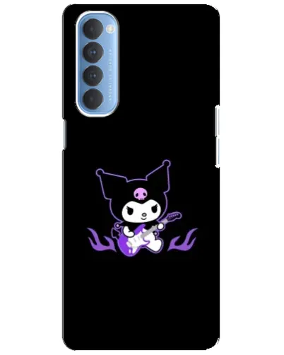 Чехол для OPPO Reno 4 Pro с картинкой «Электрическая Kuromi»