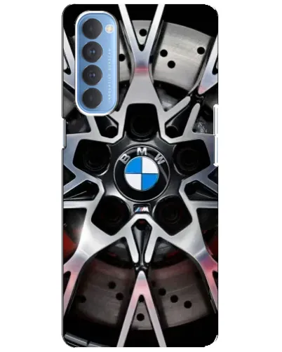 Чехол для OPPO Reno 4 Pro с картинкой «BMW — деталь диска» Чехол для OPPO Reno 4 Pro с картинкой «BMW — деталь диска»