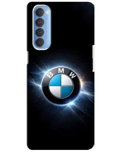 Чехол для OPPO Reno 4 Pro с картинкой «BMW — неоновое сияние» Чехол для OPPO Reno 4 Pro с картинкой «BMW — неоновое сияние»