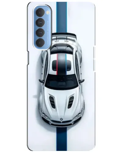 Чехол для OPPO Reno 4 Pro с картинкой «Вид сверху — BMW M» Чехол для OPPO Reno 4 Pro с картинкой «Вид сверху — BMW M»