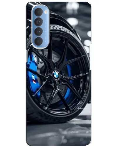 Чехол для OPPO Reno 4 Pro с картинкой «Колесо BMW вблизи» Чехол для OPPO Reno 4 Pro с картинкой «Колесо BMW вблизи»