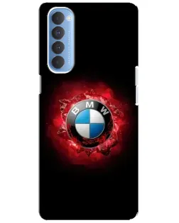 Чохол для OPPO Reno 4 Pro з картинкою «Логотип BMW — спалах» Чохол для OPPO Reno 4 Pro з картинкою «Логотип BMW — спалах»