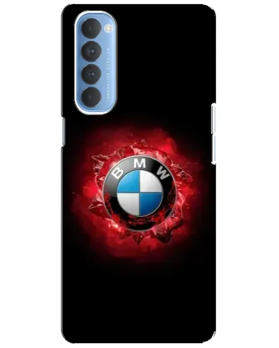 Чехол для OPPO Reno 4 Pro с картинкой «Логотип BMW — вспышка» Чехол для OPPO Reno 4 Pro с картинкой «Логотип BMW — вспышка»