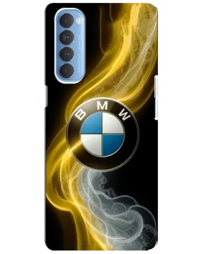 Чехол для OPPO Reno 4 Pro с картинкой «Золотистый дым BMW» Чехол для OPPO Reno 4 Pro с картинкой «Золотистый дым BMW»