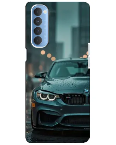 Чехол для OPPO Reno 4 Pro с картинкой «BMW в огнях города» Чехол для OPPO Reno 4 Pro с картинкой «BMW в огнях города»