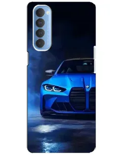Чохол для OPPO Reno 4 Pro з картинкою «Блакитна BMW M4» Чохол для OPPO Reno 4 Pro з картинкою «Блакитна BMW M4»
