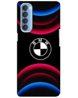 Чохол для OPPO Reno 4 Pro з картинкою «Логотип BMW та неонові дуги» Чохол для OPPO Reno 4 Pro з картинкою «Логотип BMW та неонові дуги»