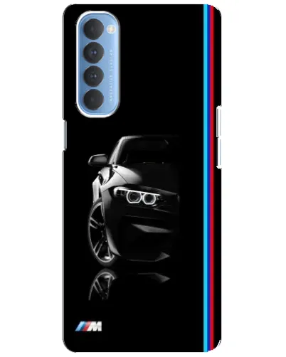 Чехол для OPPO Reno 4 Pro с картинкой «Силуэт BMW в темноте» Чехол для OPPO Reno 4 Pro с картинкой «Силуэт BMW в темноте»