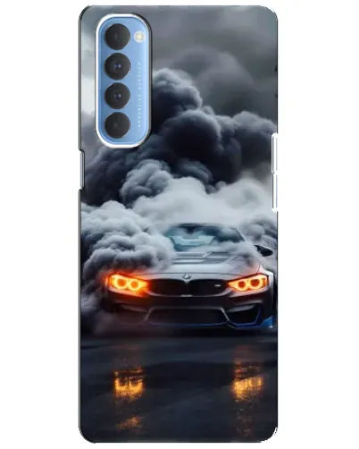 Чехол для OPPO Reno 4 Pro с картинкой «BMW в дыму» Чехол для OPPO Reno 4 Pro с картинкой «BMW в дыму»