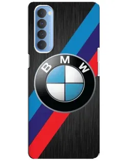 Чохол для OPPO Reno 4 Pro з картинкою «BMW M-stripes стиль» Чохол для OPPO Reno 4 Pro з картинкою «BMW M-stripes стиль»