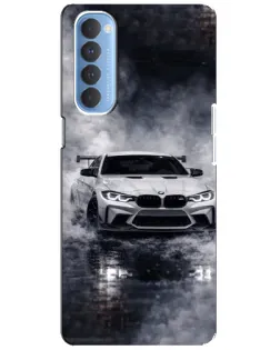 Чохол для OPPO Reno 4 Pro з картинкою «BMW крізь туман» Чохол для OPPO Reno 4 Pro з картинкою «BMW крізь туман»