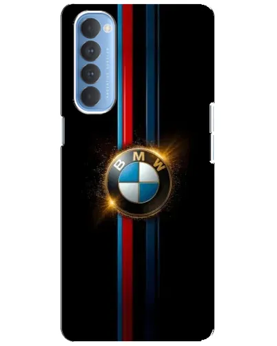 Чехол для OPPO Reno 4 Pro с картинкой «BMW M-Power неон» Чехол для OPPO Reno 4 Pro с картинкой «BMW M-Power неон»