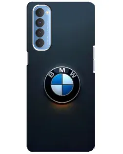 Чохол для OPPO Reno 4 Pro з картинкою «Логотип BMW — мінімалізм» Чохол для OPPO Reno 4 Pro з картинкою «Логотип BMW — мінімалізм»