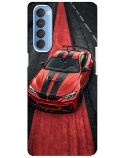 Чохол для OPPO Reno 4 Pro з картинкою «BMW на червоній доріжці» Чохол для OPPO Reno 4 Pro з картинкою «BMW на червоній доріжці»